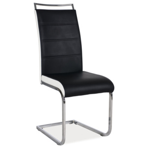Signal Jedálenská stolička H-441 Farba: Čierno-biela