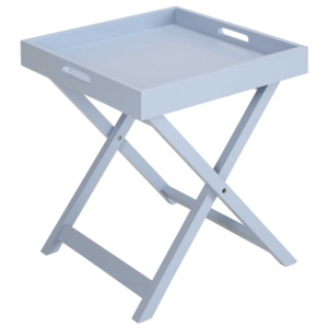 Odkladací stolík Tray,bledo modrý