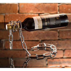 Řetězový držák na víno - Originální balení