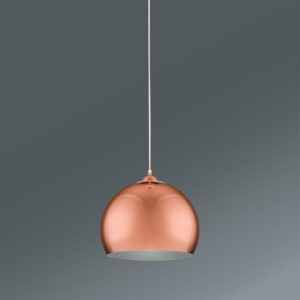 MÖMAX modern living Závesná Lampa Konrad -top- farby medi 30/150/30 cm