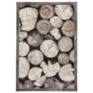 Koberec s motívom dreva Think Rugs Woodland, 160 × 230 cm