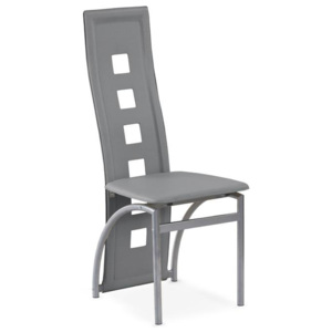 Kovová stolička K4 M Halmar šedá
