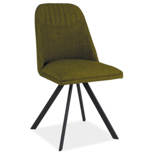 Signal Jedálenská stolička MILTON Farba: Zelená/sivá
