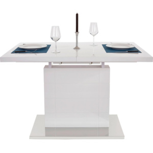Jedálenský Stôl Raymond 120 Az biela 120-160/76/80 cm