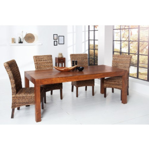 Jedálenský stôl 37583 200x90cm Masív drevo Agát-Komfort-nábytok