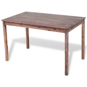 Jedálenský stôl z akáciového dreva, 120x70x75 cm