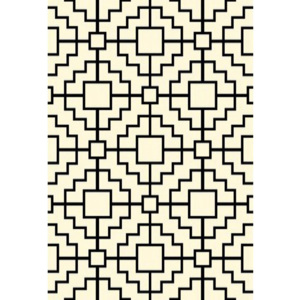 Kusový koberec Shaggy Aniff krémový, Velikosti 80x150cm