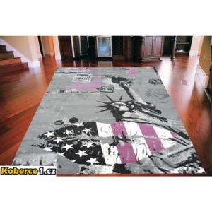 Kusový koberec PP Kiss šedý 2, Velikosti 160x225cm