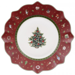 Villeroy & Boch Toy´s Delight šalátový tanier, červený, 24 cm