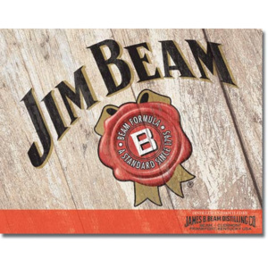 Cedule Jim Beam - Woodcut