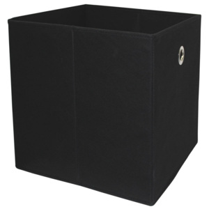 MÖBELIX Skladací Box Cubi čierna 32/32/32 cm