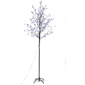 LED strom čerešňové kvety modré svetlo 108 LED
