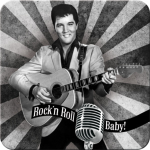 Nostalgic Art Sada podtáciek 2 - Elvis Presley