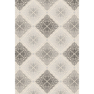 Luxusný koberec akryl Anabel sivokrémový, Velikosti 80x150cm
