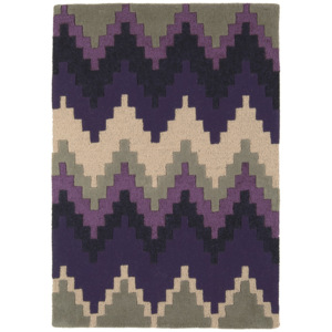 Matrix koberec 120x170cm MAX22 Cuzzo - fialová