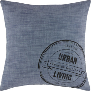 MÖMAX modern living Dekoračný Vankúš Urban Jeans modrá 45/45 cm