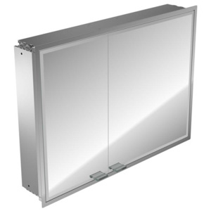 PRESTIGE Emco Prestige - zapustená zrkadlová skrinka s LED osvetlením, 815x665x17,4 mm 989706023