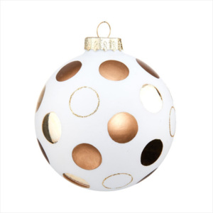 Vianočná závesná ozdoba Butlers Hang On Golden Dots