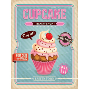 Retro doska - Cupcake Bakery Shop (2)