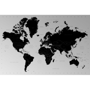Plagát - World Map (Contemporary)