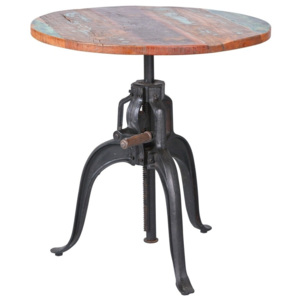 Stôl z masívneho dreva 13Casa Industry, ø 180 cm