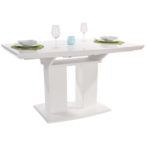 Výsuvný Stôl Malvin biela 140-180/76/90 cm