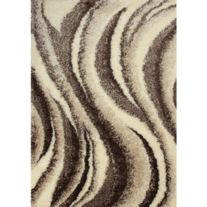 Kusový koberec Shaggy vlas 30 mm Bibi krémový, Velikosti 70x140cm