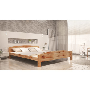 Drevená posteľ KAROL, 200x140 cm