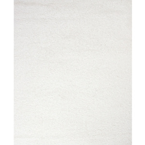 Kusový koberec Shaggy vlas 30mm Fiono biely, Velikosti 60x110cm