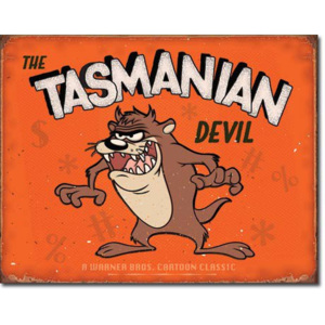 Plechová ceduľa: The Tasmanian Devil