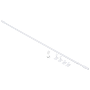MÖMAX modern living Vitrážová Tyč Aura biela 85-135 cm