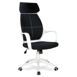 Kancelárska stolička CAMEO čierno - biela Halmar