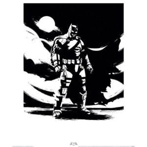 Reprodukcia, Obraz - Batman V Superman - Batman Noir, (40 x 50 cm)