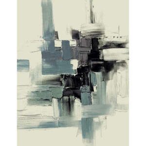 MÖMAX modern living Tkaný Koberec Abstract 2 biela, čierna, modrá 120/170 cm