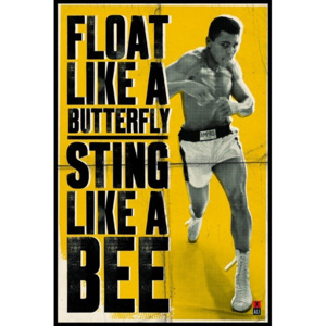 Plagát - Muhammad Ali (Float like a Butterfly)