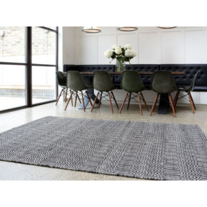 Sloan koberec 100x150cm - čierna