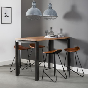 Jedálenský-Barový stôl 20-64 140x70cm Acacia natural U-frame