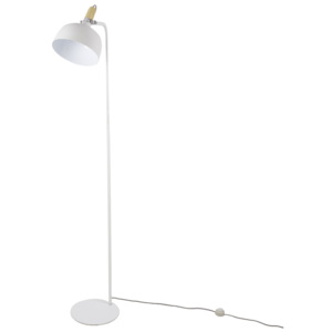 Stojacia lampa kovová Acky, 160 cm, biela - biela