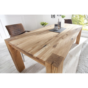 Jedálenský stôl Wild Oak 160 cm z masívneho dubového dreva
