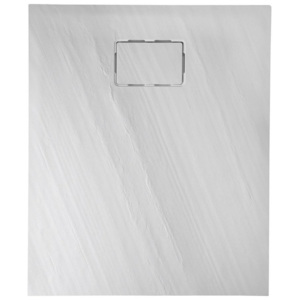 SAPHO - ATIKA sprchová vanička, litý mramor, obdĺžnik 120x90x3,5cm, biela, dekor kameň (AK005)
