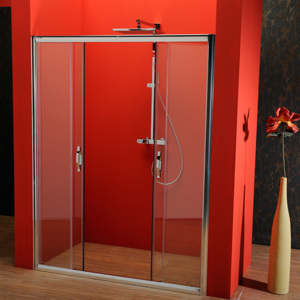 GELCO - SIGMA sprchové dvere posuvné 1600mm, číre sklo (SG1416)