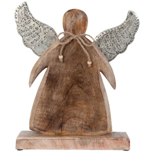 Dřevěný anděl široký