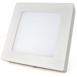 BRG Prisadený LED panel 24W Teplá biela, biely rám
