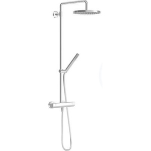 HANSA - Tempra Style Sprchový systém s termostatickou baterií a sprchovým setem, chrom (58429103)