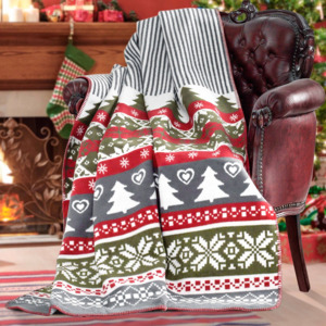 Vianočná deka Niss barevna