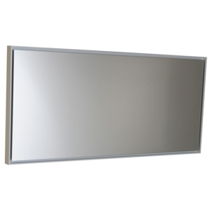 SAPHO - FLOAT zrcadlo s LED osvětlením 1150x520mm, bílá (22558)