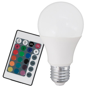 Eglo Stmievateľná RGB LED žiarovka A60 E27/7,5W/230V - Eglo 10899 EG10899 + záruka 3 roky zadarmo