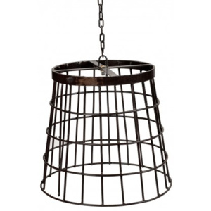 Industrial style, Stropná lampa v industriálnom štýle 35x32x27cm (1434)