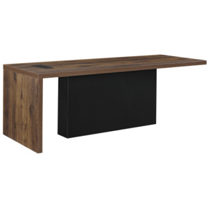 [neu.haus]® Dizajnový stôl - dymový dub - 220 x 80 x 77 cm
