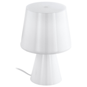 Eglo Eglo 96907 - Stolná lampa MONTALBO 1xE14/40W/230V biela EG96907 + záruka 5 rokov zadarmo